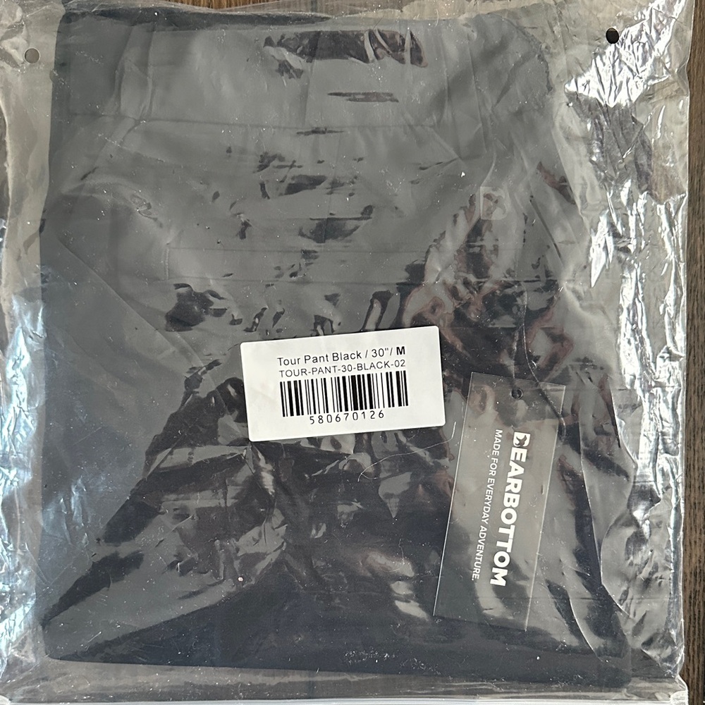 BEARBOTTOM Tour Pant Black Medium NWT